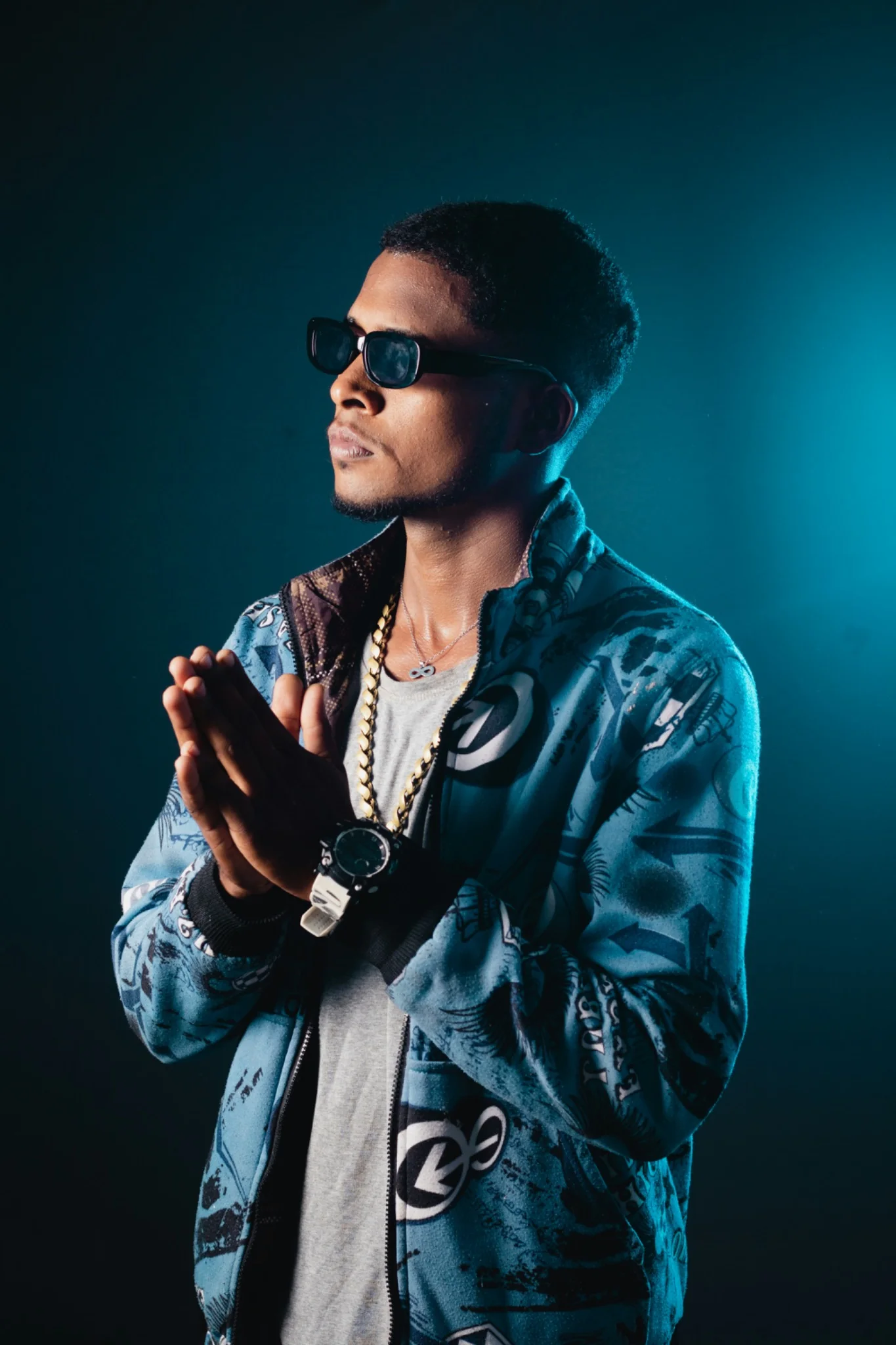 Independent rap artist portrait