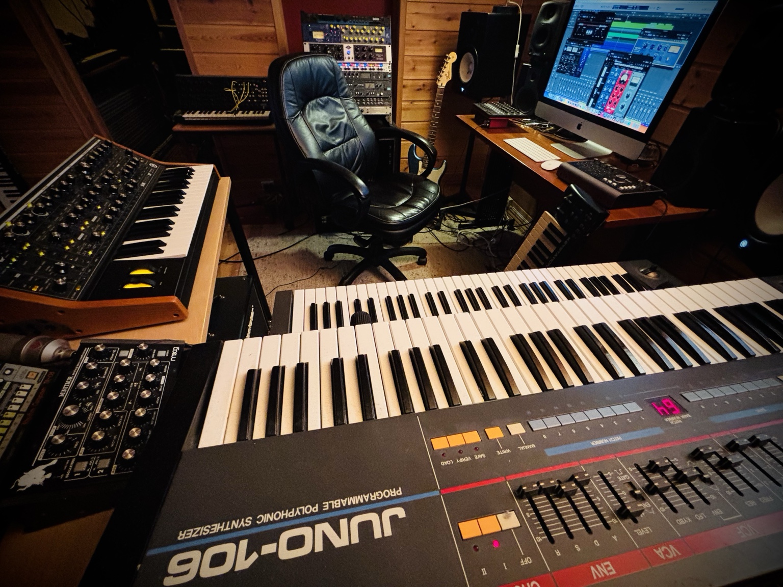Fredrikstad Studio production room in Norway